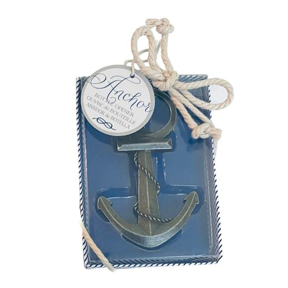 New Nautical Anchor Bottle Opener - Beer, Bar, Barware, Wine, Drinkware, - Picture 1 of 4